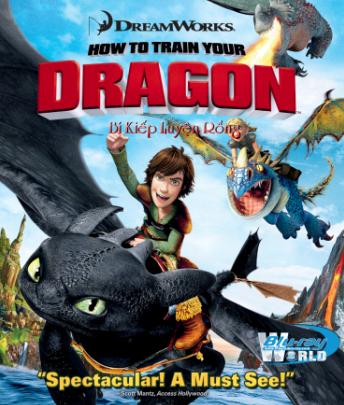 B059 - How To Train Your Dragon - Bí Kíp Luyện Rồng 2D 25G (dolby true-hd 7.1)  